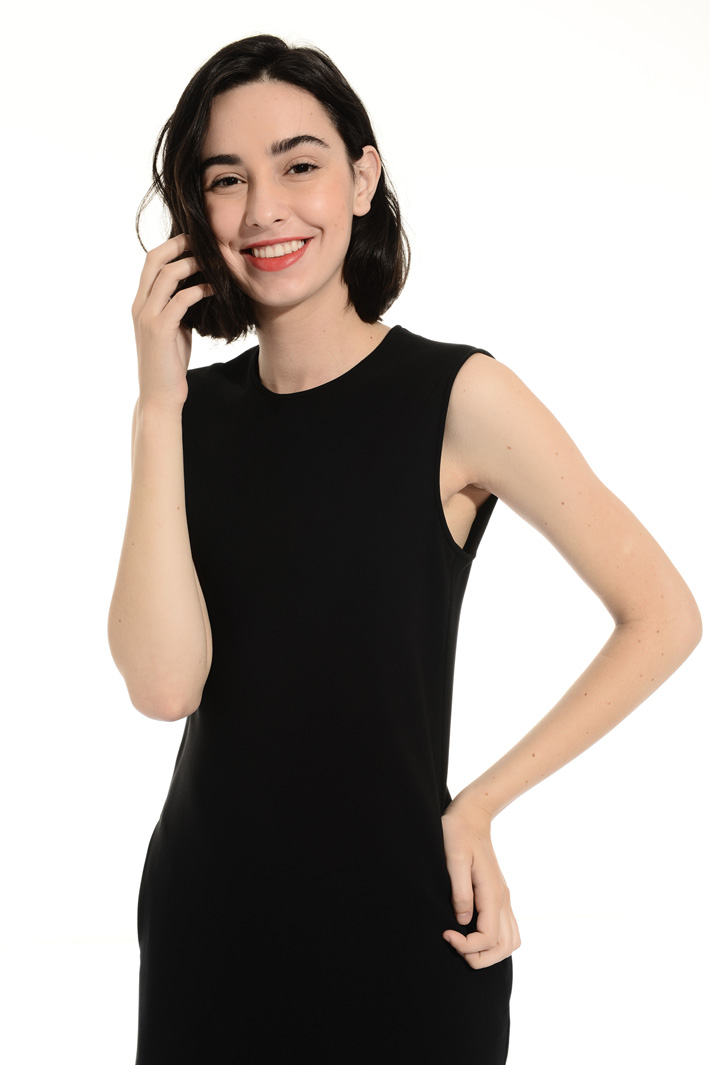 Flared viscose dress Intrend Flared viscose dress Intrend