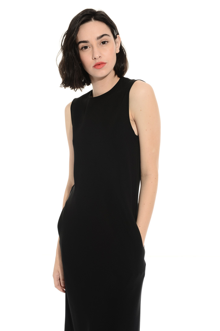 Flared viscose dress Intrend Flared viscose dress Intrend