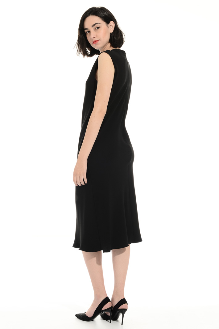 Flared viscose dress Intrend Flared viscose dress Intrend