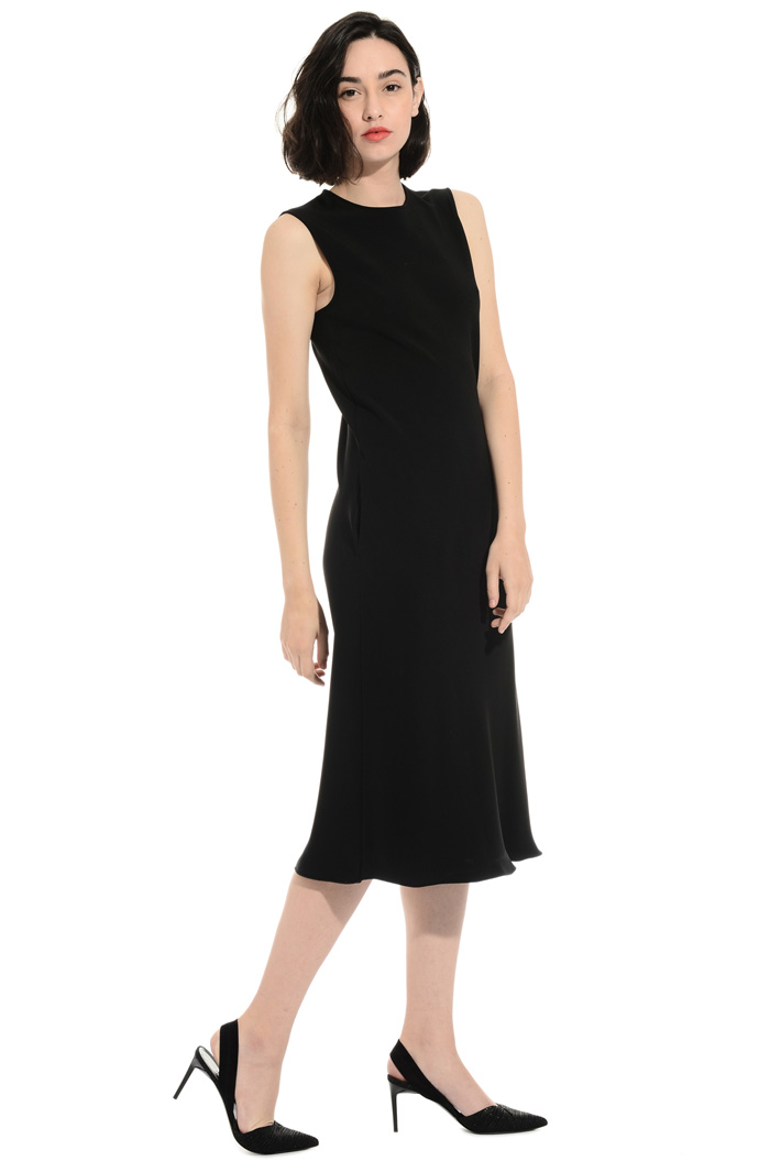 Flared viscose dress Intrend Flared viscose dress Intrend