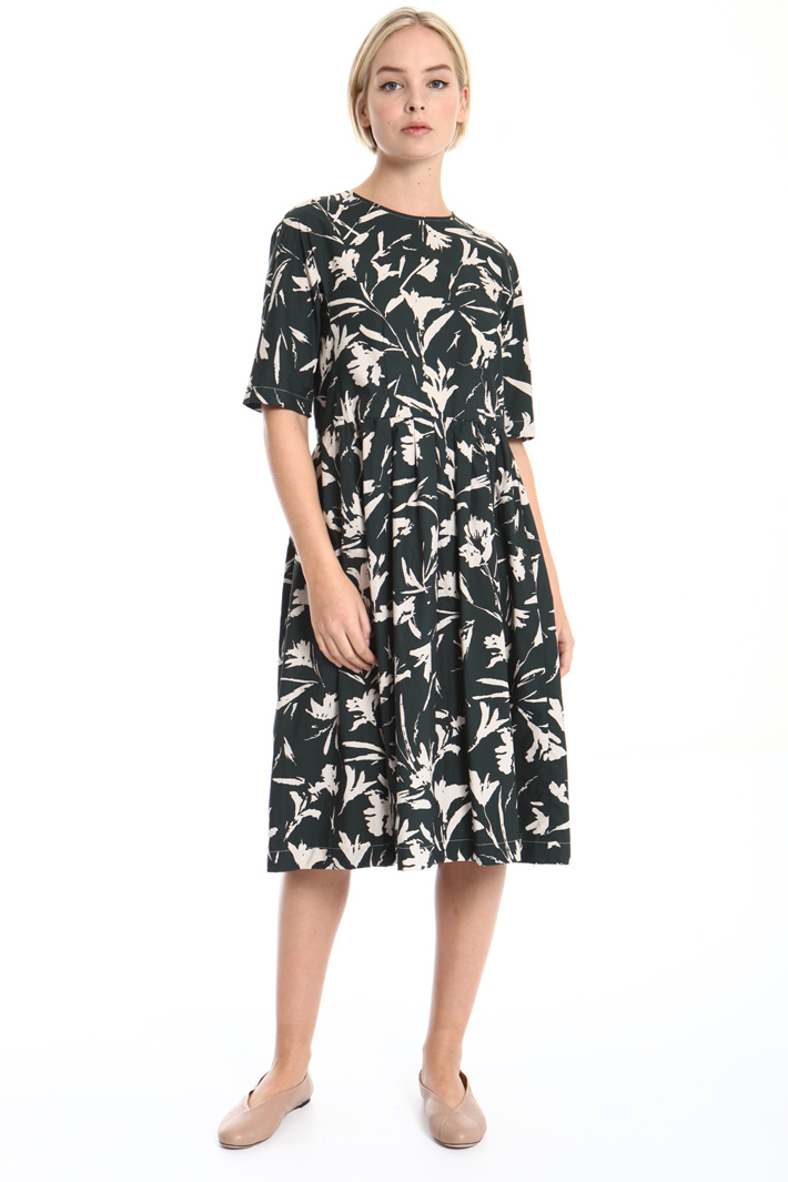 Floral dress in pure cotton Intrend Floral dress in pure cotton Intrend