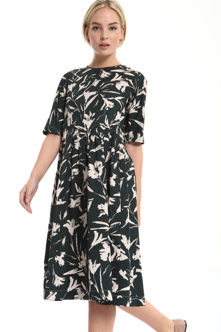 Floral dress in pure cotton Intrend Floral dress in pure cotton Intrend