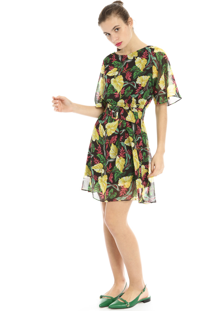 Printed short dress Intrend Printed short dress Intrend