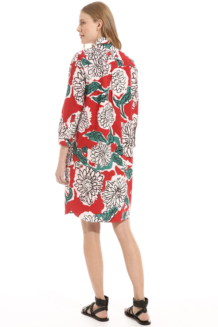 Cotton chemisier dress Intrend Cotton chemisier dress Intrend