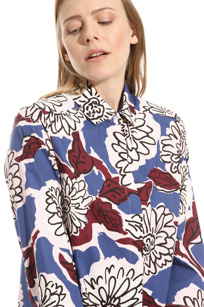 Cotton chemisier dress Intrend Cotton chemisier dress Intrend
