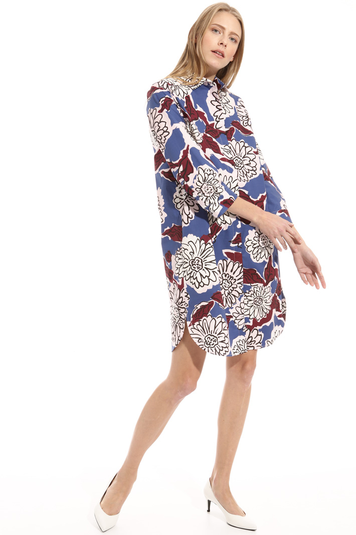 Cotton chemisier dress Intrend Cotton chemisier dress Intrend