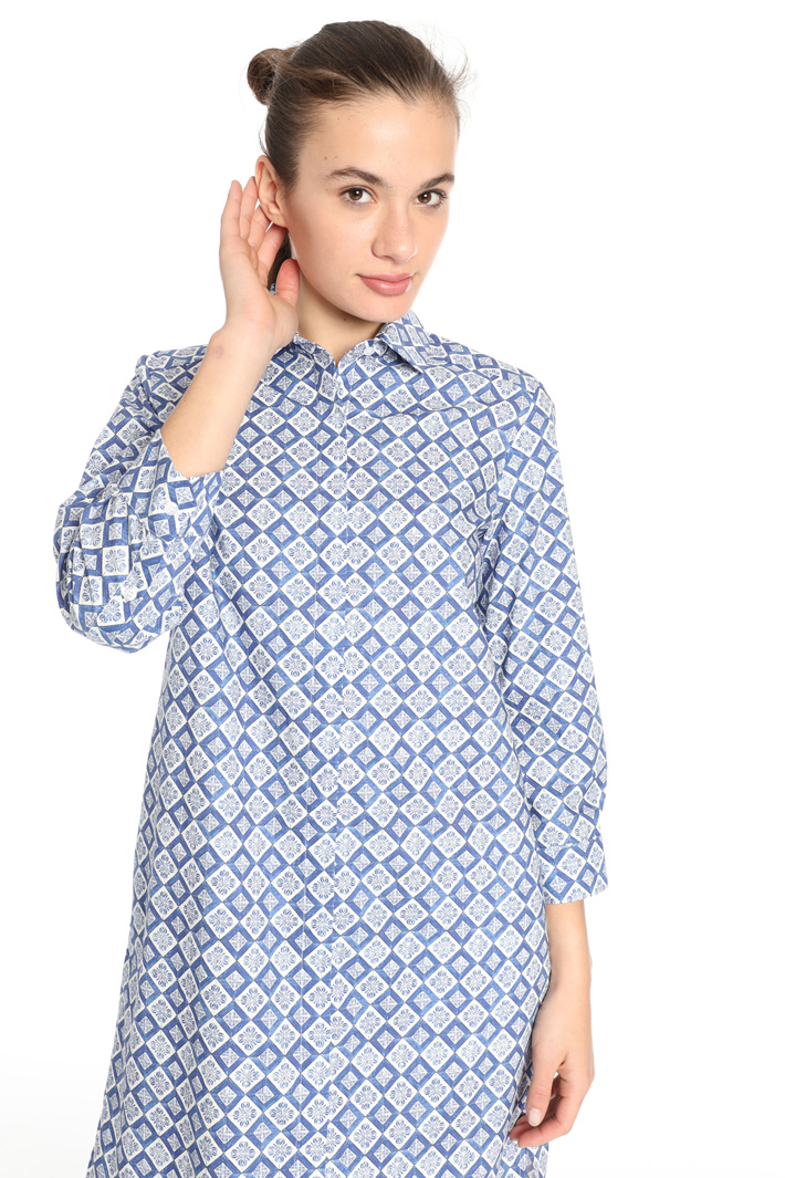 Cotton chemisier dress Intrend Cotton chemisier dress Intrend