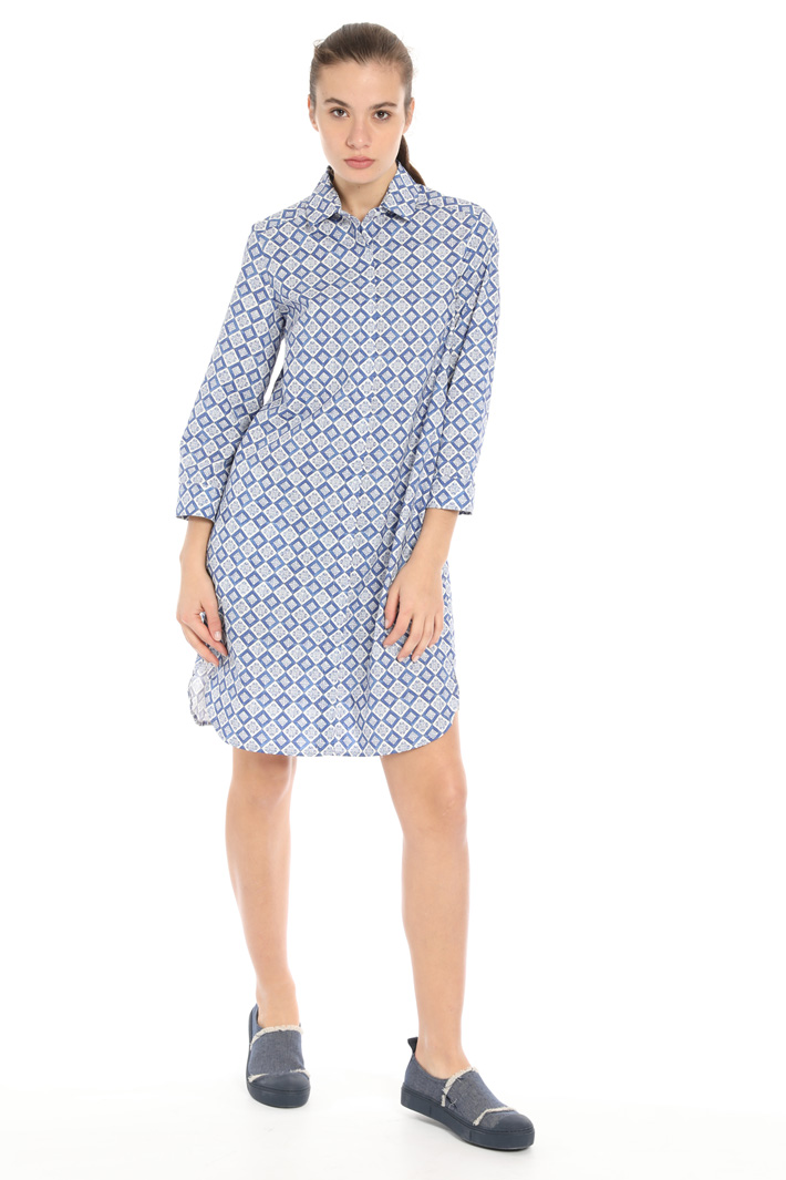Cotton chemisier dress Intrend Cotton chemisier dress Intrend