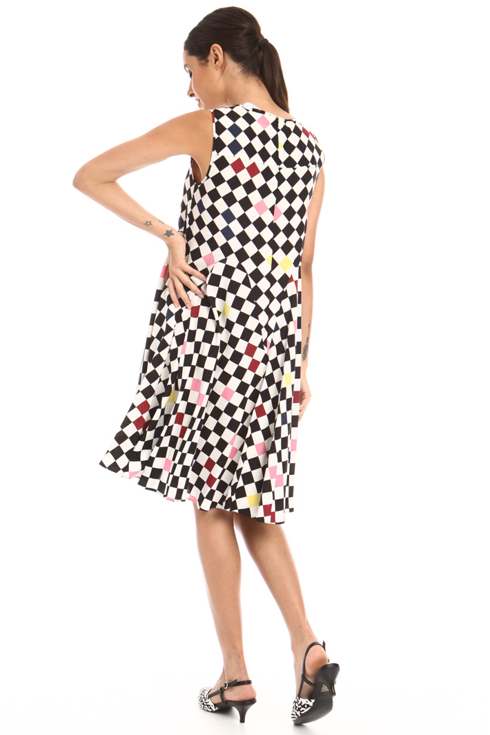 Printed twill dress Intrend Printed twill dress Intrend