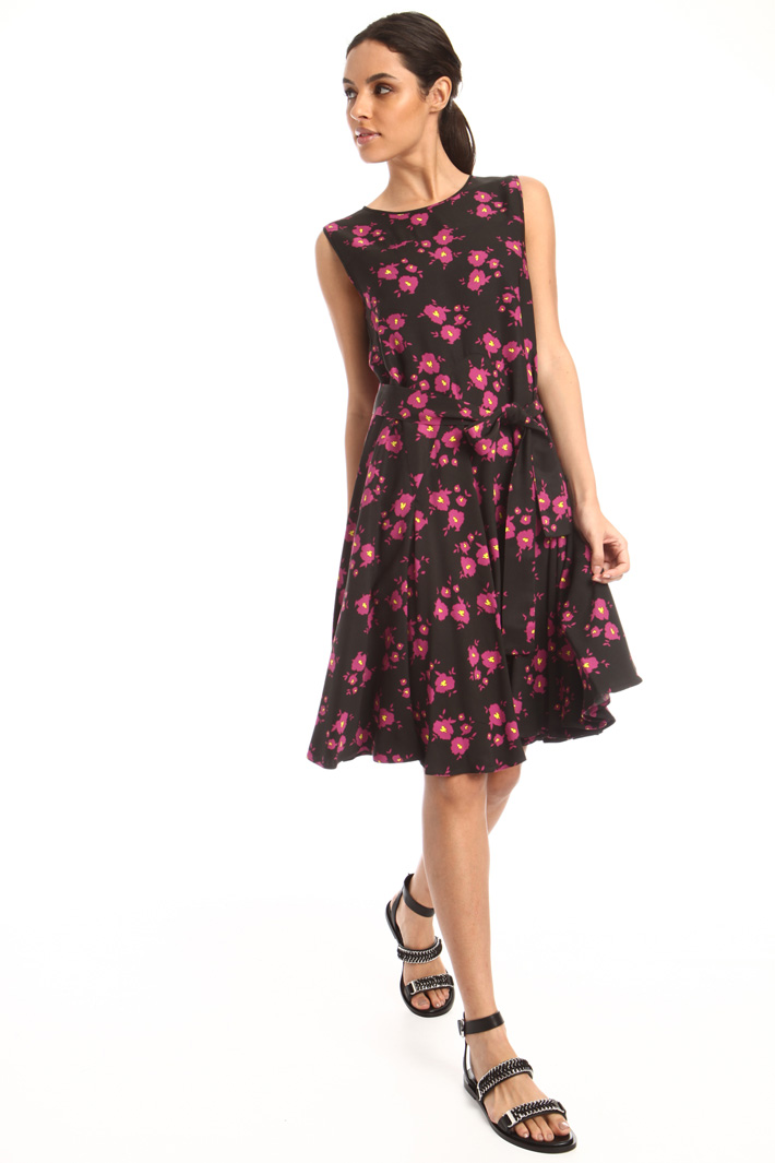 Viscose faille dress Intrend Viscose faille dress Intrend