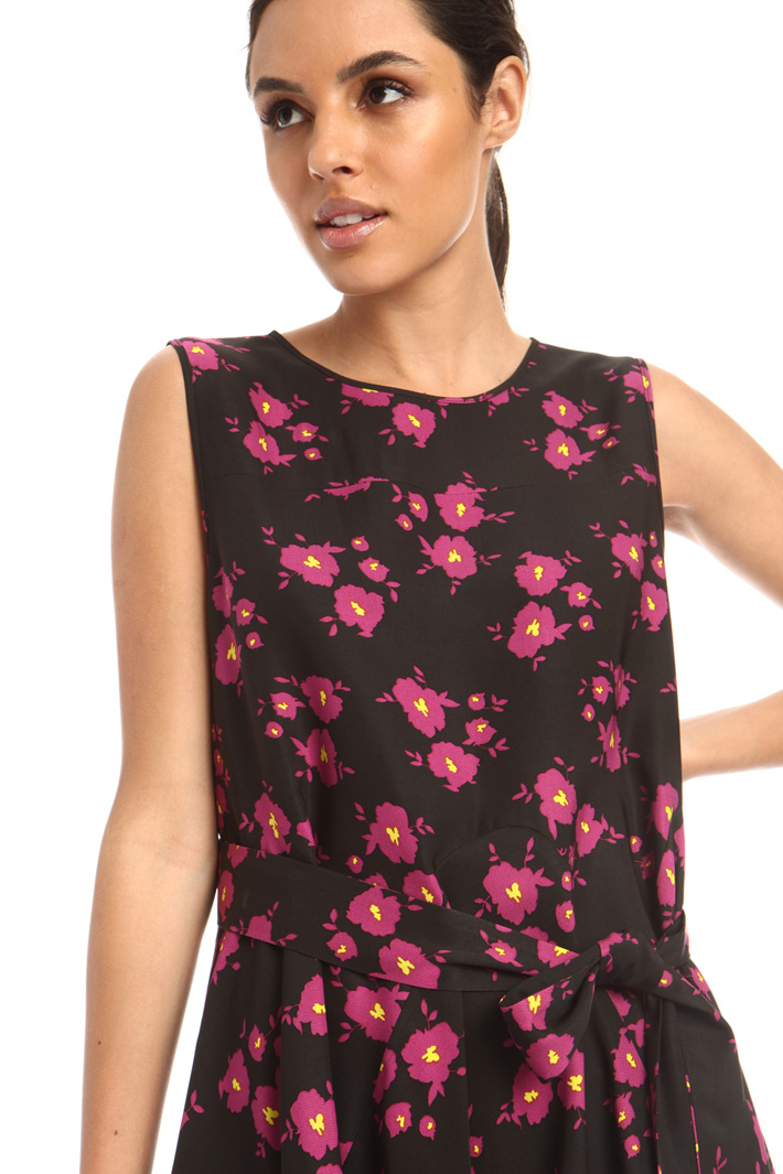 Viscose faille dress Intrend Viscose faille dress Intrend