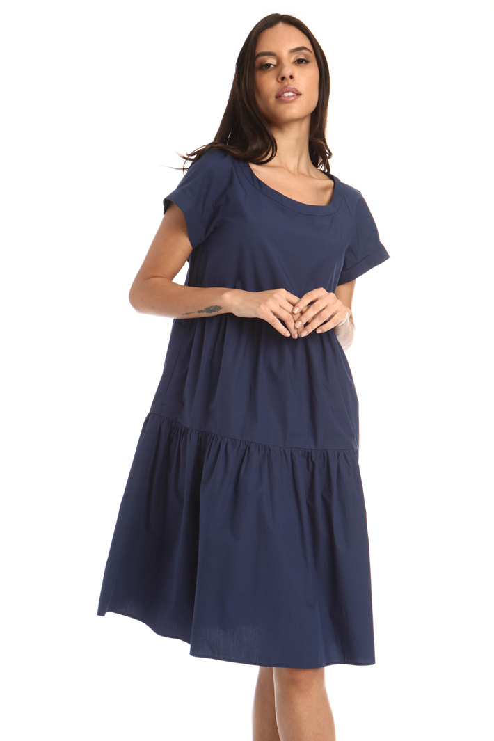 Flared cotton dress Intrend Flared cotton dress Intrend