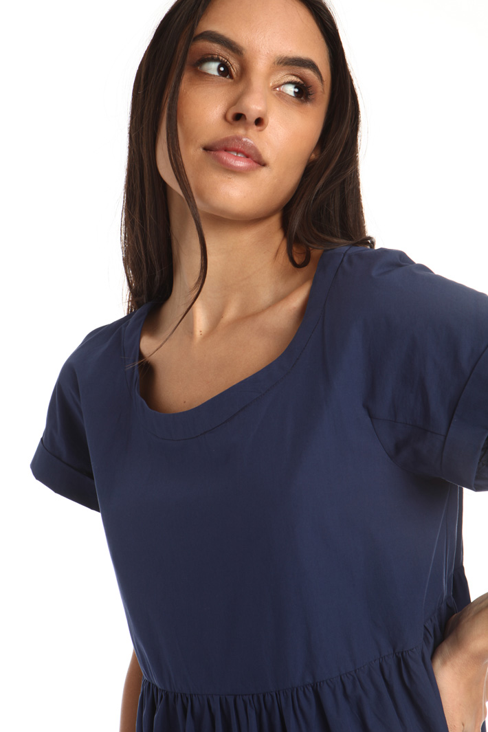 Flared cotton dress Intrend Flared cotton dress Intrend