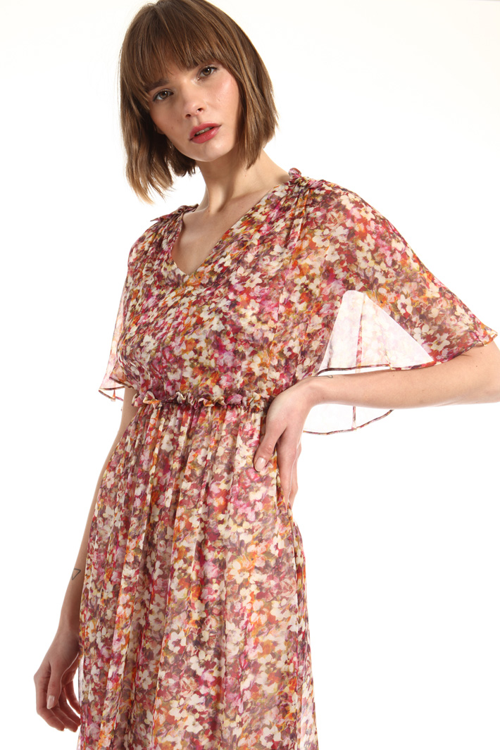 Flared sleeve dress Intrend Flared sleeve dress Intrend