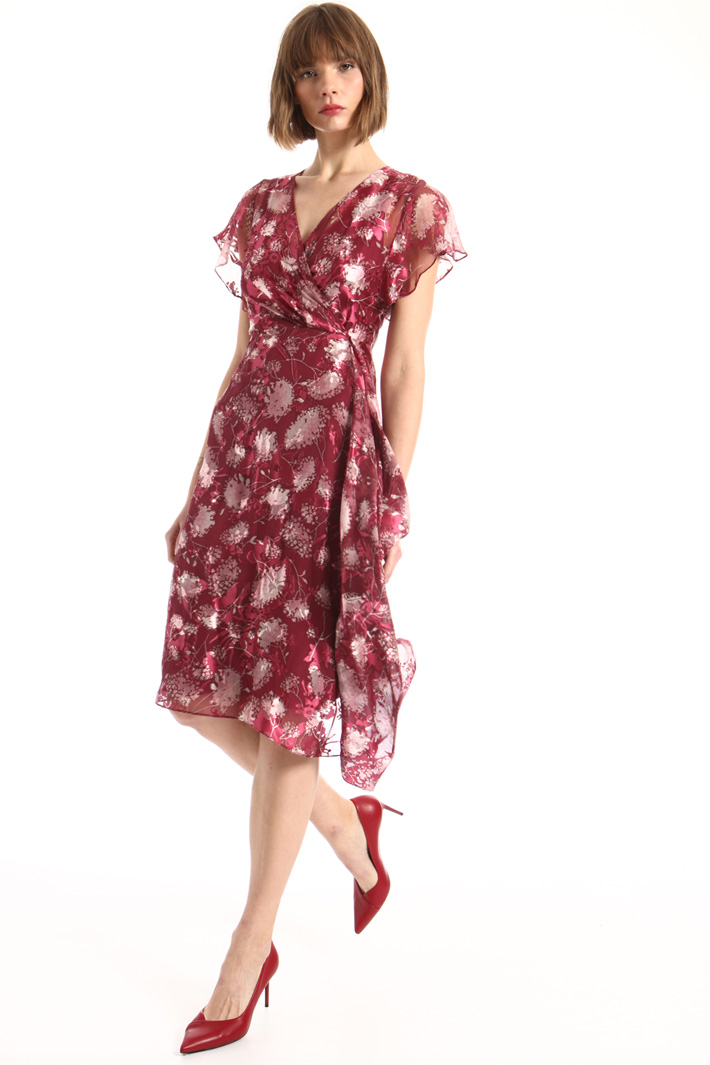 Silk blend satin dress Intrend Silk blend satin dress Intrend