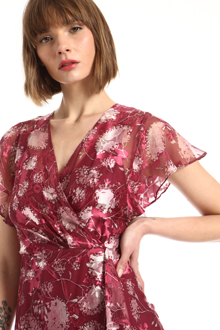 Silk blend satin dress Intrend Silk blend satin dress Intrend