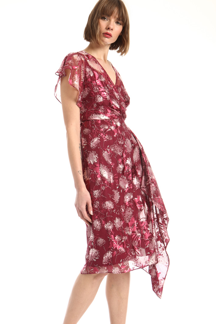 Silk blend satin dress Intrend Silk blend satin dress Intrend