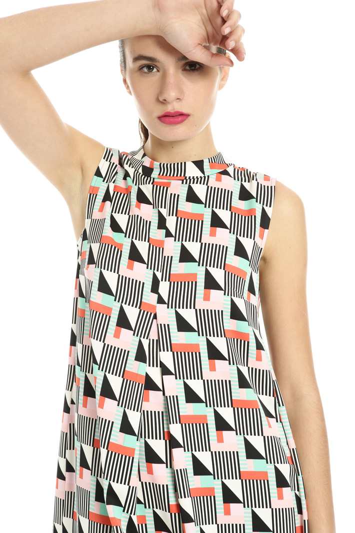 Central pleat dress Intrend Central pleat dress Intrend
