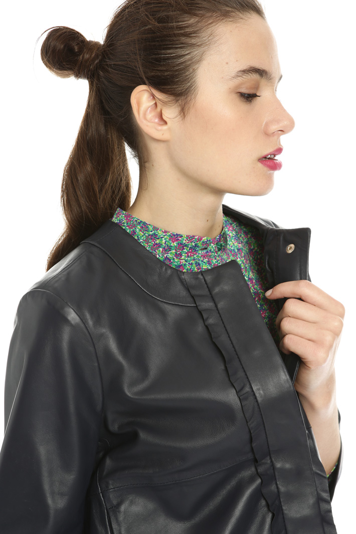 Short leather jacket Intrend Short leather jacket Intrend