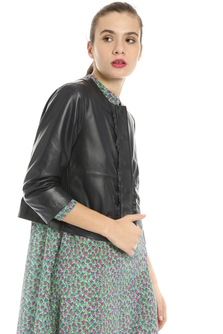 Short leather jacket Intrend Short leather jacket Intrend