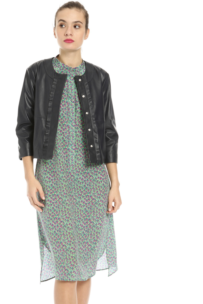 Short leather jacket Intrend Short leather jacket Intrend