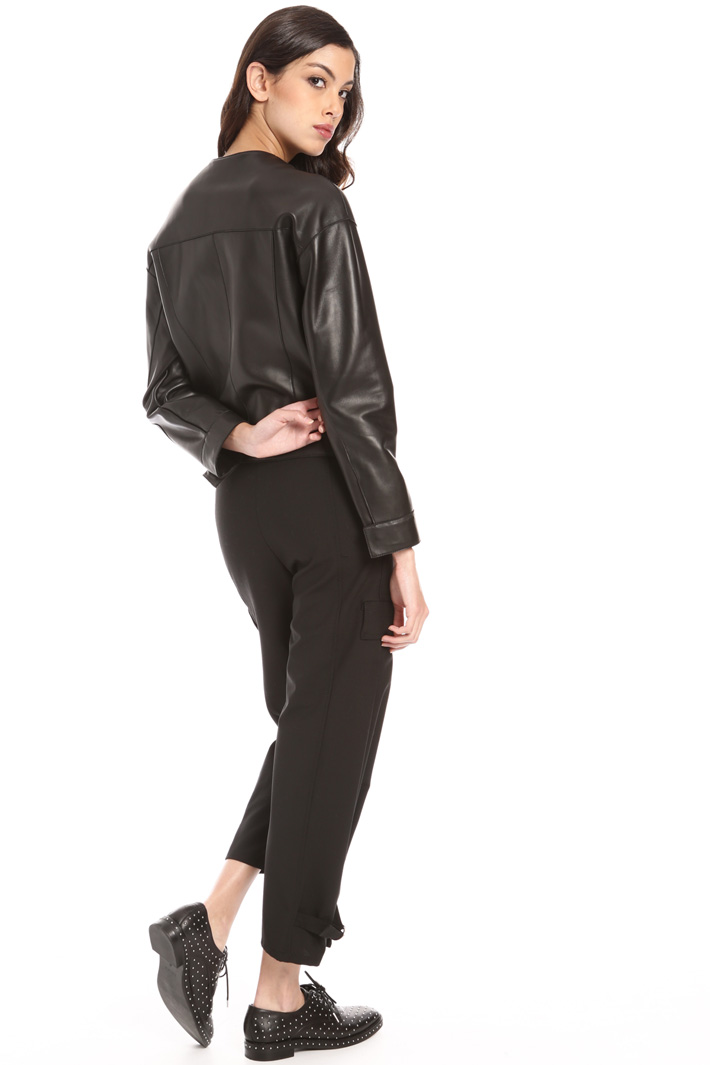 Pocket leather jacket Intrend Pocket leather jacket Intrend