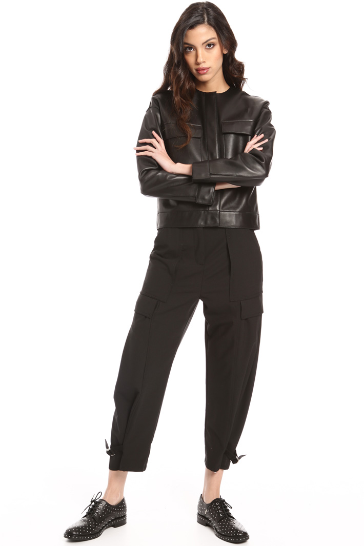 Pocket leather jacket Intrend Pocket leather jacket Intrend