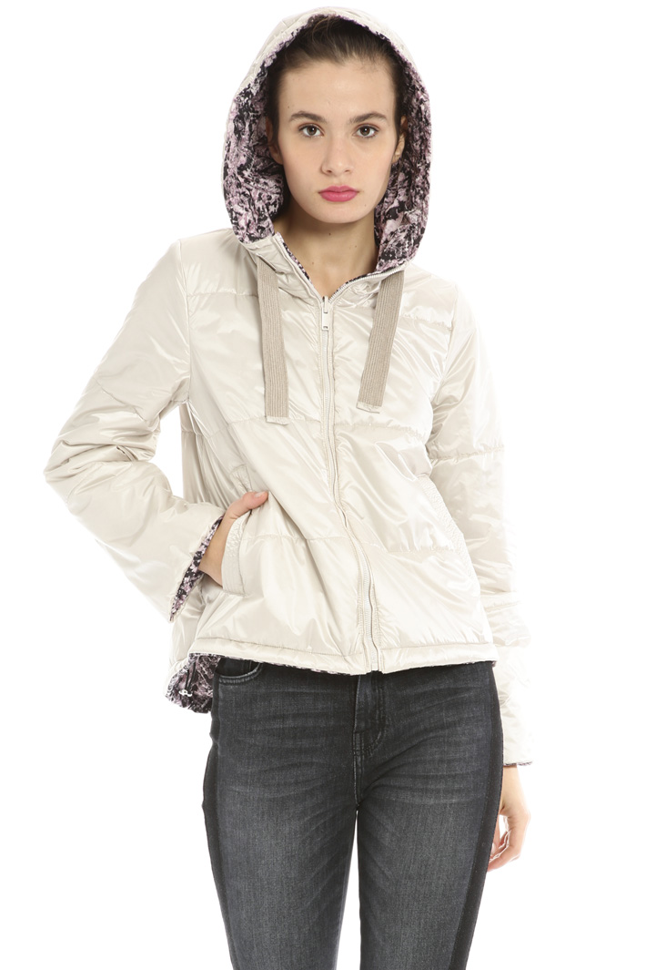Hooded padded jacket Intrend Hooded padded jacket Intrend