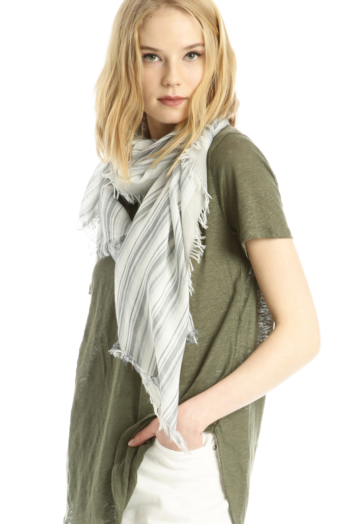 Cotton blend foulard Intrend Cotton blend foulard Intrend