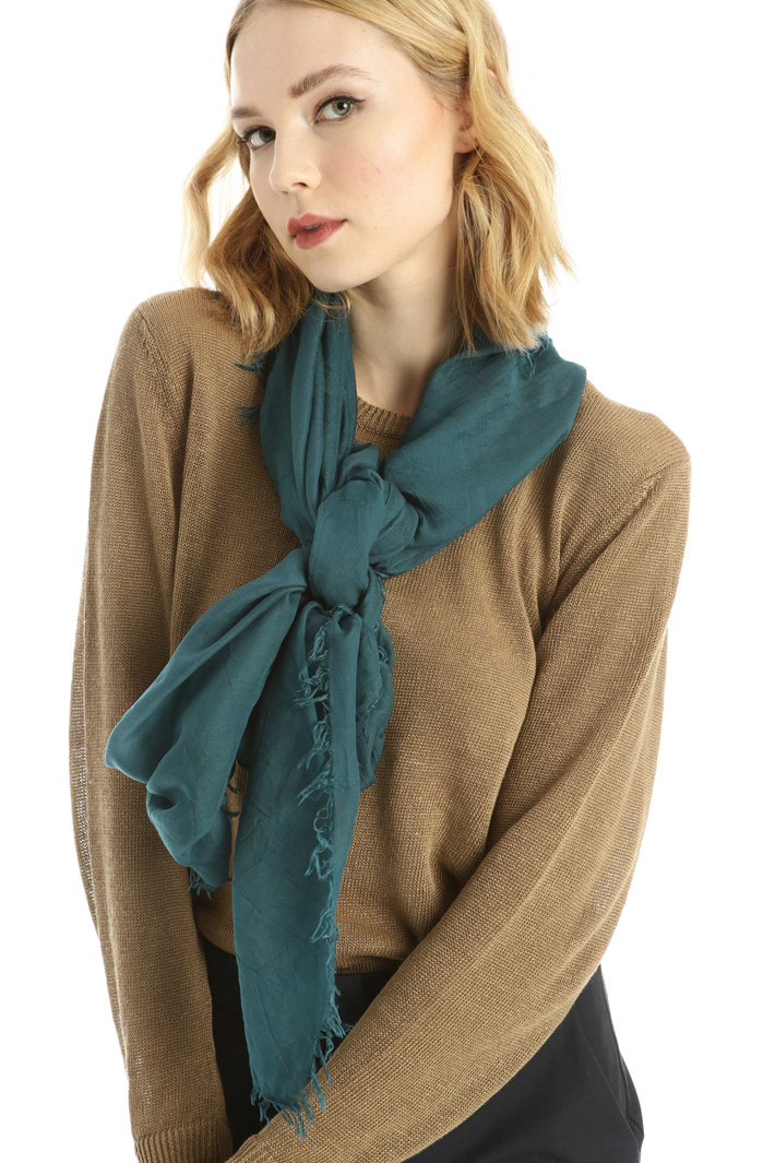 Fringed edge scarf Intrend Fringed edge scarf Intrend