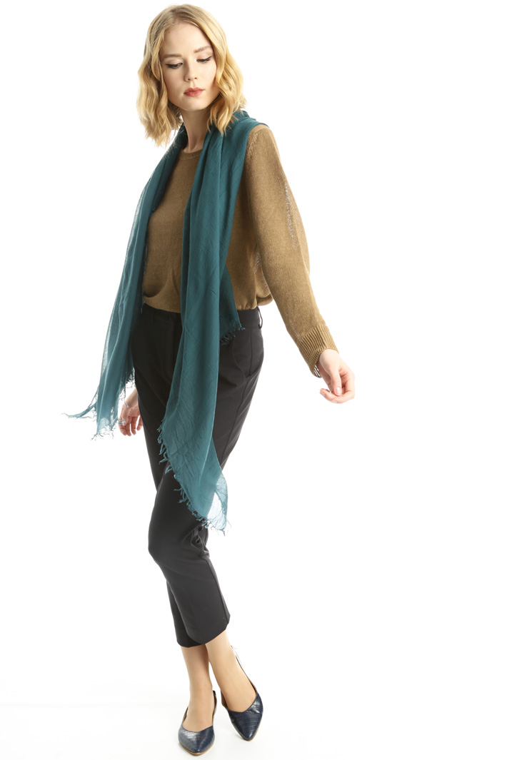 Fringed edge scarf Intrend Fringed edge scarf Intrend
