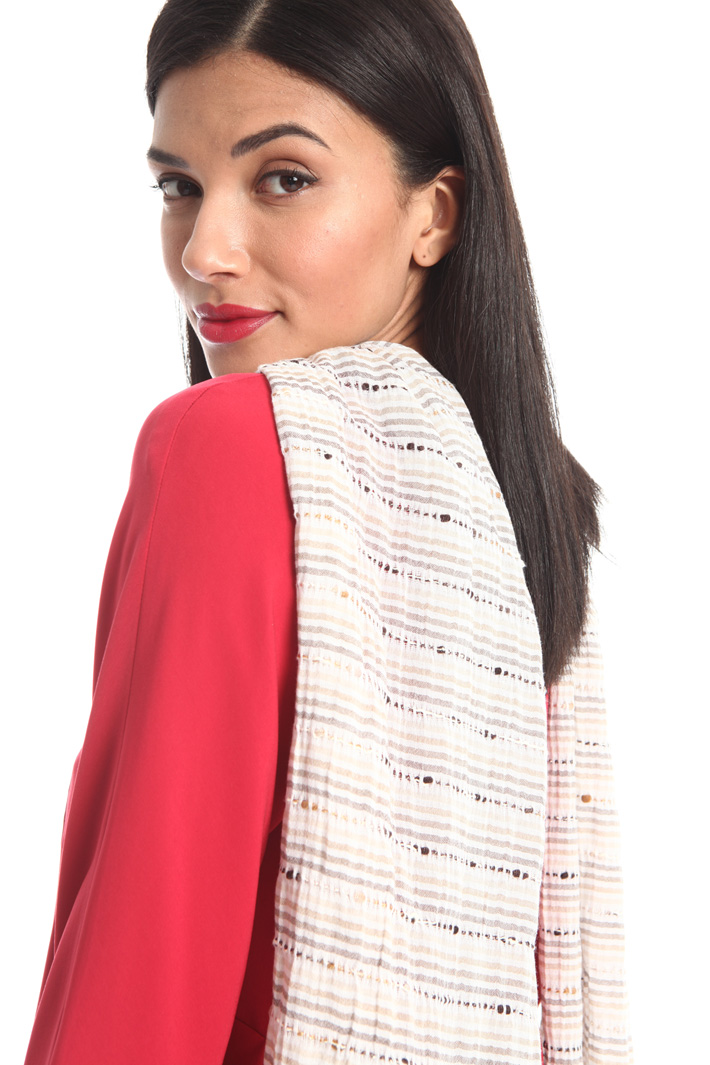 Viscose and cotton scarf Intrend Viscose and cotton scarf Intrend