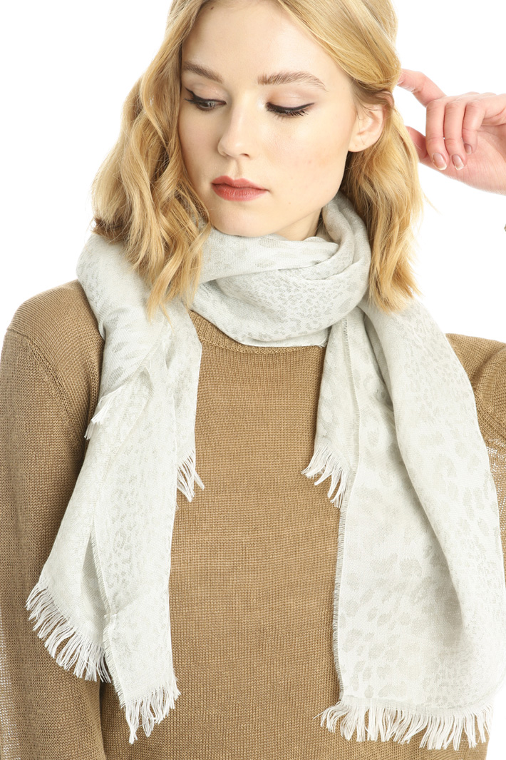 Linen and silk stole Intrend Linen and silk stole Intrend