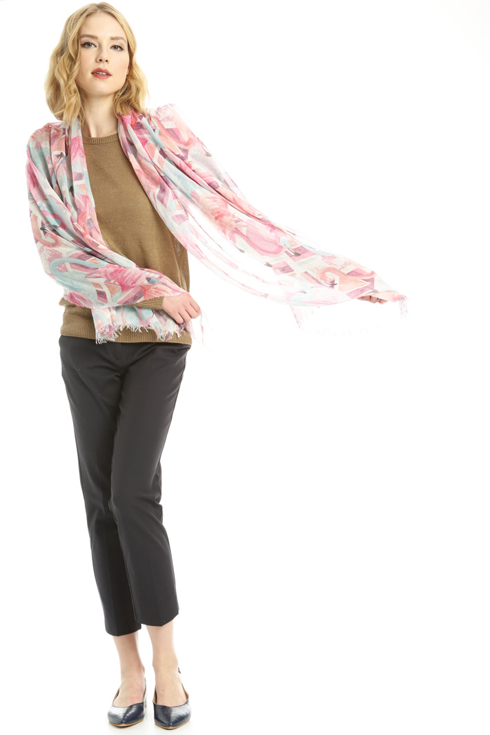 Viscose foulard Intrend Viscose foulard Intrend