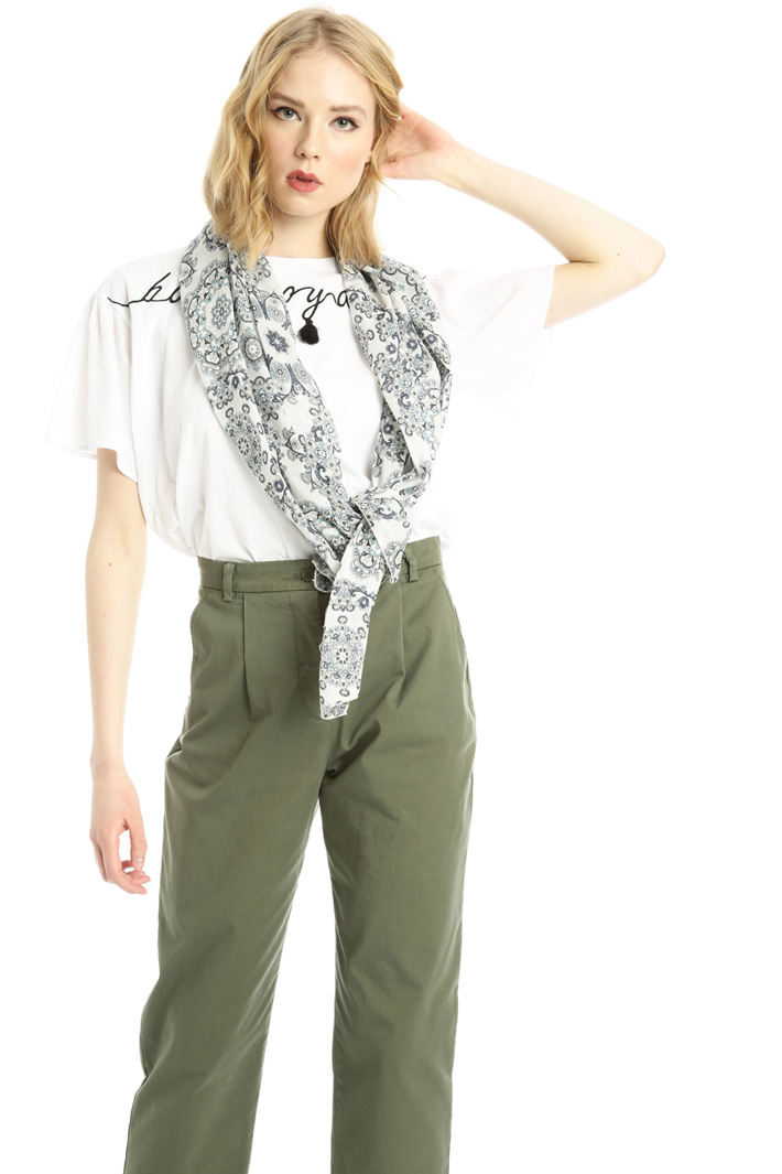 Cotton blend stole Intrend Cotton blend stole Intrend