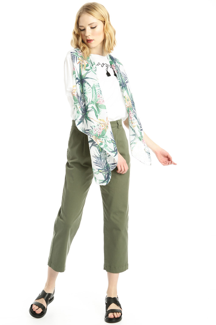 Cotton blend stole Intrend Cotton blend stole Intrend