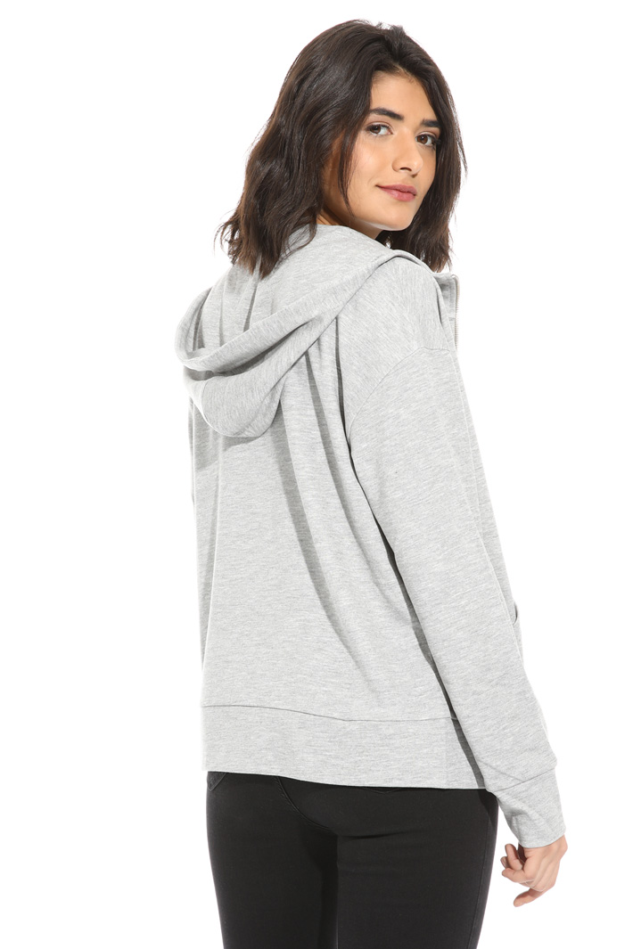 Hooded jersey sweatshirt Intrend Hooded jersey sweatshirt Intrend