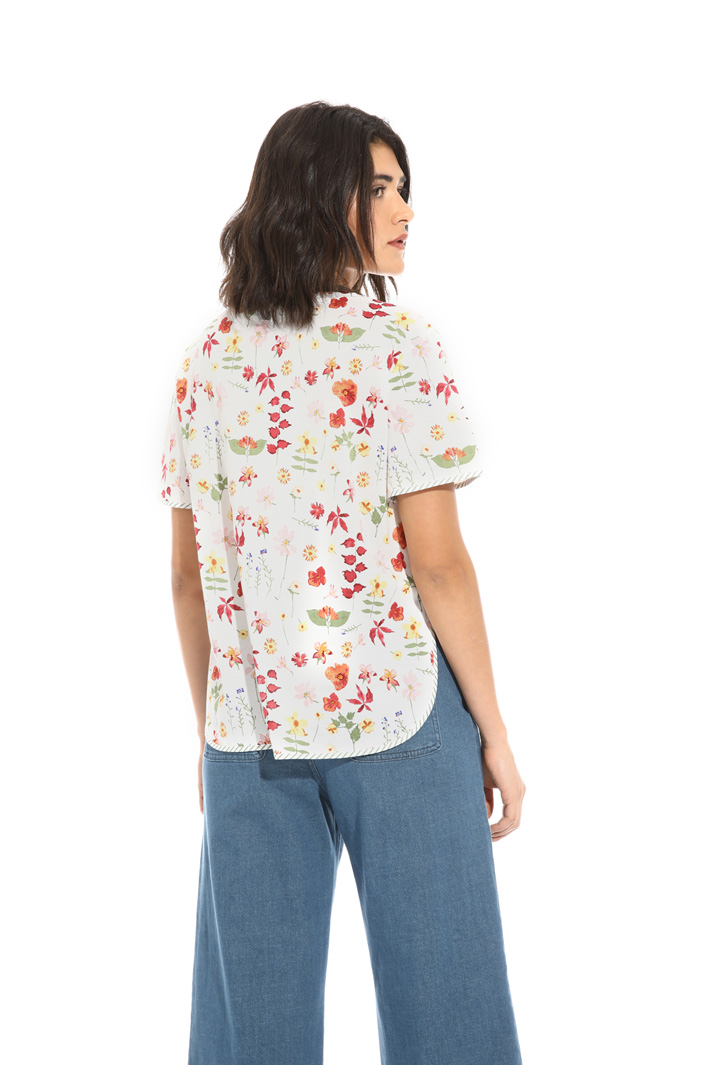 Printed cotton T-shirt Intrend Printed cotton T-shirt Intrend