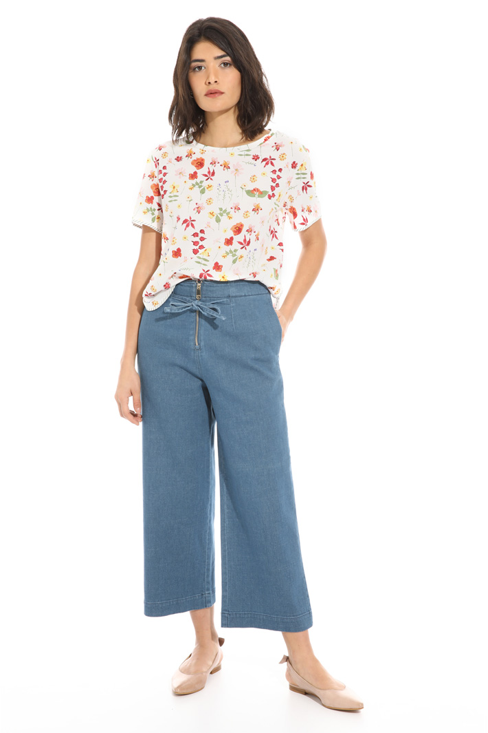 Printed cotton T-shirt Intrend Printed cotton T-shirt Intrend