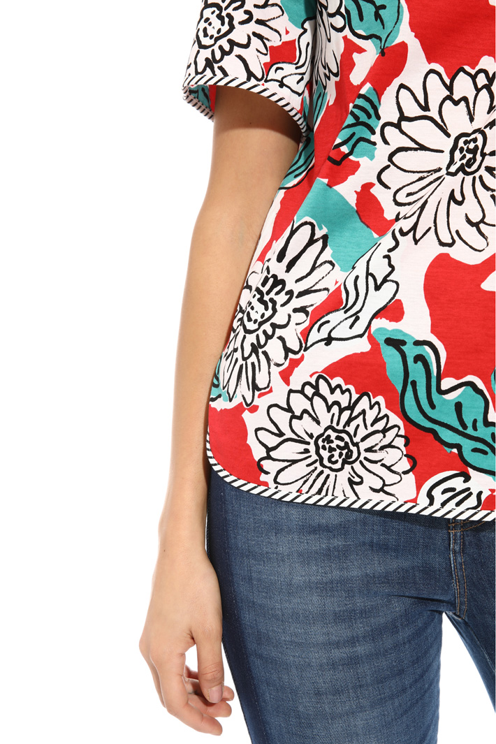 Printed cotton T-shirt Intrend Printed cotton T-shirt Intrend