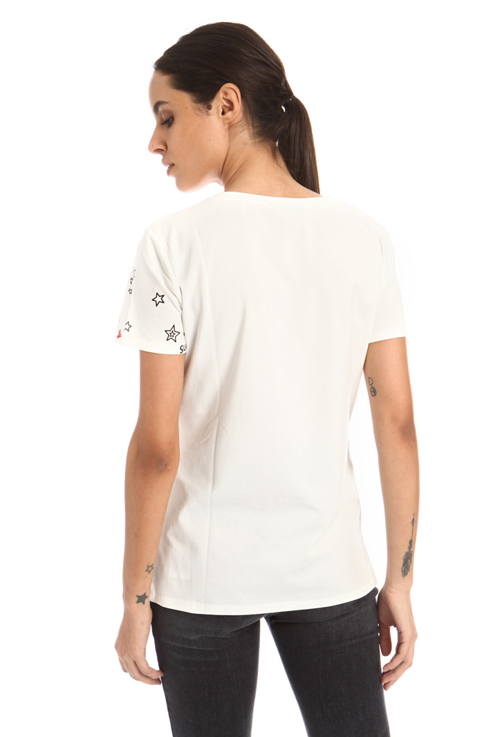 Printed cotton T-shirt Intrend Printed cotton T-shirt Intrend