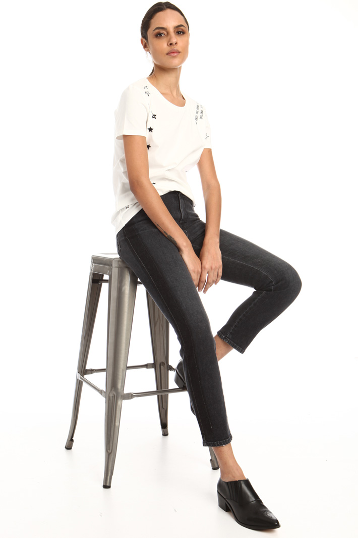 Printed cotton T-shirt Intrend Printed cotton T-shirt Intrend