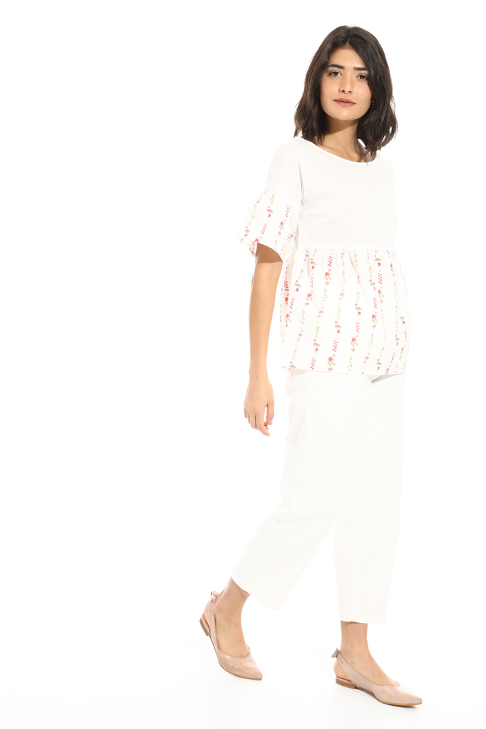 Wide sleeve blouse Intrend Wide sleeve blouse Intrend