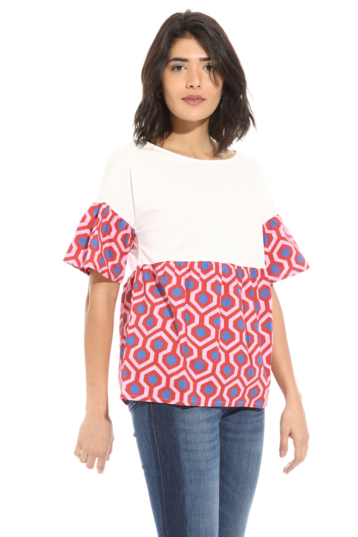 Wide sleeve blouse Intrend Wide sleeve blouse Intrend