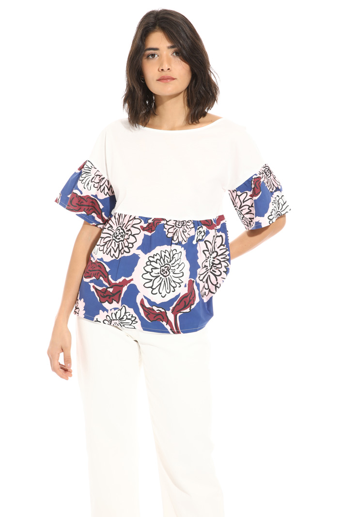 Wide sleeve blouse Intrend Wide sleeve blouse Intrend