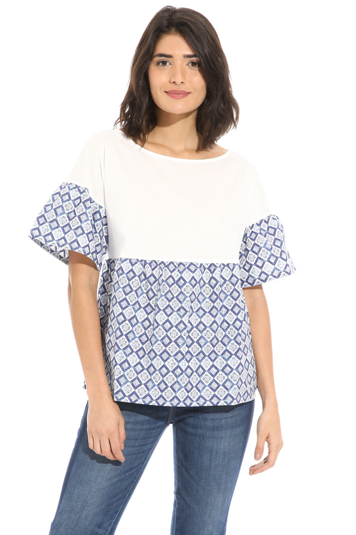 Wide sleeve blouse Intrend Wide sleeve blouse Intrend
