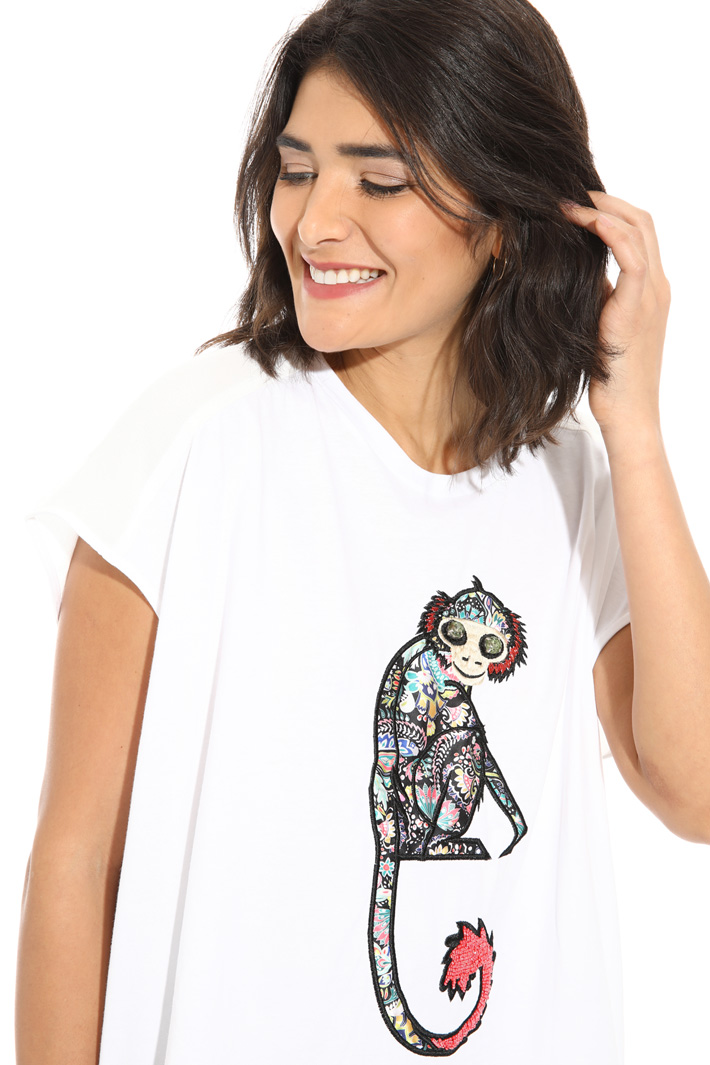 Viscose jersey T-shirt Intrend Viscose jersey T-shirt Intrend
