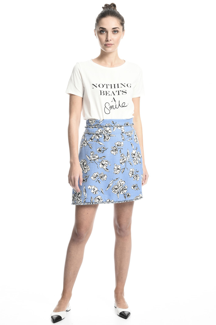 Stretch cotton T-shirt Intrend Stretch cotton T-shirt Intrend