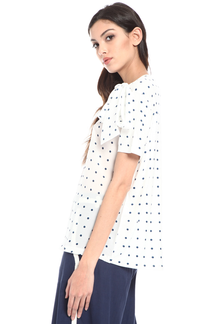 Jersey and silk T-shirt Intrend Jersey and silk T-shirt Intrend