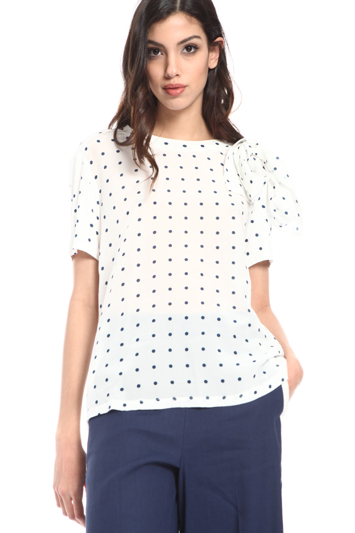 Jersey and silk T-shirt Intrend Jersey and silk T-shirt Intrend